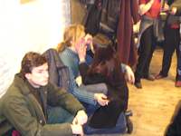 Vernisáž výstavy skupiny 001 na Skleněné louce