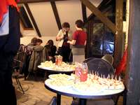 Vernisáž výstavy skupiny 001 na Skleněné louce