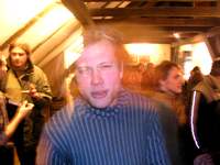 Vernisáž výstavy skupiny 001 na Skleněné louce