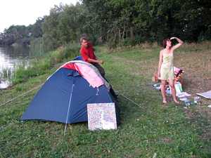 Účastníci workshopů na pláži Ostende