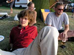 Účastníci workshopů na pláži Ostende