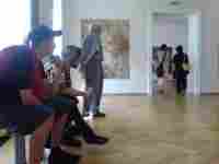 Dalibor Chatrný na výstavě Otto Plachta