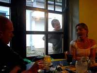 Vernisáž Radky Chocholouškové 4.8.2006