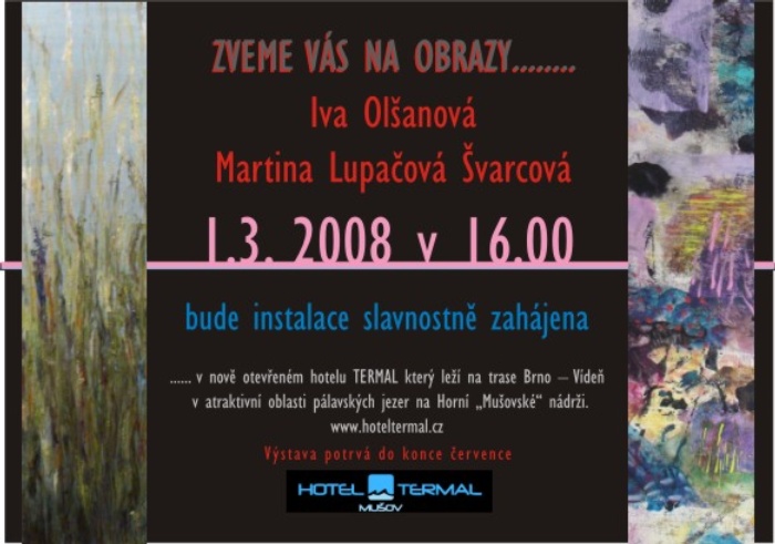 Martina Lupačová Švarcová, Hotel Termal, 2008