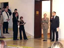 Cena J.Chalupeckého 2004 v Domě Umění