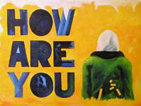 Lukáš Vik: How are you?, 60x80 cm, oil on canvas, 2006