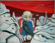 Martina Lupačová Švarcová: The Boy with a Crow