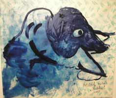 Výstava na Radikále z 23.1.2004: Václav Stratil: Miloš - Smrtelné obrazy