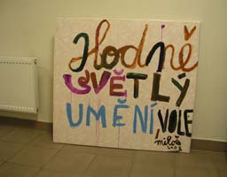 Výstava na Radikále z 23.1.2004: Václav Stratil: Miloš - Smrtelné obrazy